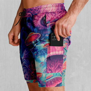 Short de sublimation pour hommes de haute qualité coupe confortable motif solide 100% polyester design de rue élégant prix bon marché - Product Image 3
