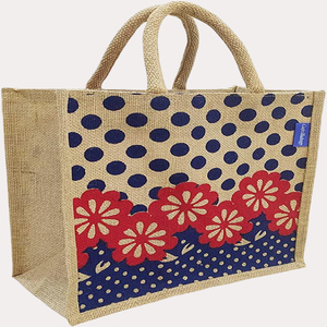 Producto de Venta caliente de alta calidad logotipo personalizado yute bolsa de compras bolsa de lona de algodón artículo personalizado estilo patrón carta promoción IND - Product Image 6