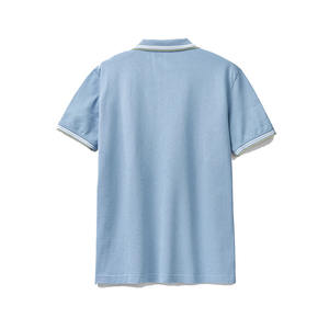 Camiseta Polo de Manga Corta para Hombre con Etiqueta Personalizada al por Mayor, Diseño Profesional, Cuello Camisero, Patrón Liso, Gran Venta - Product Image 2