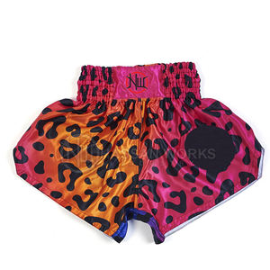 Shorts de boxe uniques en gros, style 2026, légers, taille adulte, 100% polyester, séchage rapide, respirant, service OEM - Product Image 1