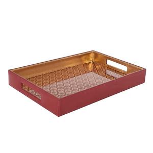 Plateau de serveur de nourriture de qualité supérieure Produit de vente chaude Service de traiteur Plateau de service Vaisselle Plateau de service en bois décoratif - Product Image 3