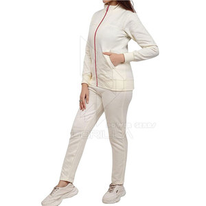 Chándal de algodón de Invierno para mujer con patrón sólido para Yoga Fitness y días casuales Conjuntos de mujer - Product Image 5