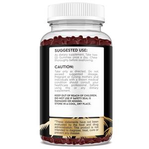 Gomitas de Shilajit del Himalaya OEM para Hombres y Mujeres, Suplementos de Gomitas Sin Azúcar con 82% de Ácido Fúlvico para el Apoyo Inmunológico y Energético - Product Image 6