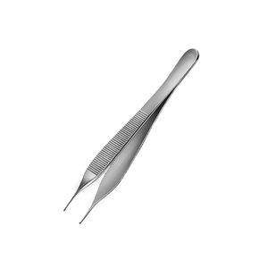Adson Micro Tissue Forceps Recto dentado 1x2 120 Alemán Acero inoxidable TC Adson Tissue Forceps - Product Image 4