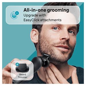 Afeitadora Eléctrica para Hombre, Afeitadora de Láminas Triple Húmeda/Seca con Recortador de Barba, Impermeable IPX7, Mini Afeitadora Lavable - Product Image 3