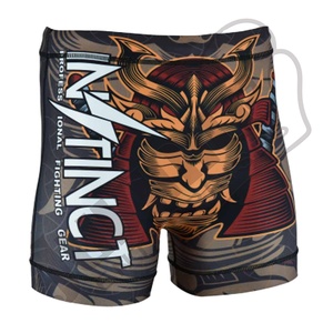 กางเกงขาสั้น MMA สำหรับผู้ชาย ขายส่ง ดีไซน์ทันสมัย ทนทาน เหมาะสำหรับออกกำลังกาย วิ่ง ฟิตเนส เทรนนิ่ง วาเล ตูโด ต่อสู้ แบบซับลิเมชั่น - Product Image 1