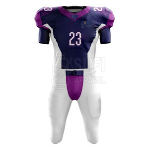 Tenues d'entraînement de football américain, ensembles respirants à manches courtes, design personnalisé, best-seller - Product Image 1