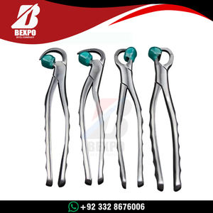 Pinces d'extraction dentaire de qualité supérieure, série standard, lot de 4 pièces, vente en gros, pinces dentaires en acier inoxydable de haute qualité - Product Image 4