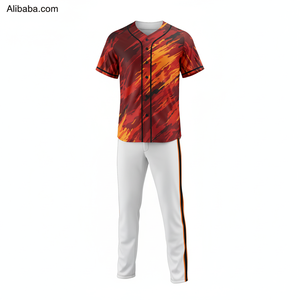 Uniforme de Béisbol Unisex con Logotipo Personalizado, Nombre y Número, Tela de Malla Ligera - Product Image 3