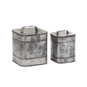 Silver iron <b>jar</b> <b>kitchen</b> canisters <b>for</b> food species dry fruits <b>storage</b> container <b>jar</b> home hotel restaurant <b>kitchen</b> decoration - Product Image 1