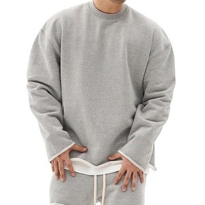 Sweat-shirt d'hiver en coton 100% de qualité supérieure, fabrication sur mesure, col rond, style streetwear, en molleton, vente en gros OEM - Product Image 1
