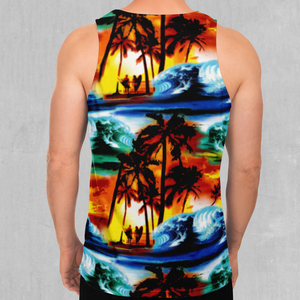2025 Custom Sublimation Printed Breathable Seamless <b>Men's</b> Gym Tank Tops Sports <b>Singlets</b> New Fashion Design Tank Top <b>for</b> <b>Men</b> - Product Image 2