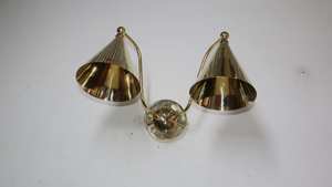 Handmade Vintage Double Wall Sconce Mid Century Modern Raw Brass Wall Light Fixture Gift Item - Product Image 6