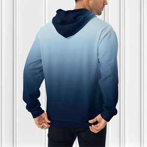 Sweat à capuche tie-dye tendance offrant une coupe décontractée, une chaleur et un flux de couleurs expressif, idéal pour un style décontracté - Product Image 2