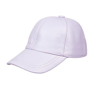 Gorra de béisbol de cuero PU al por mayor 2026, de 6 paneles, ajustable, de color liso, informal, con logotipo bordado en el panel derecho, servicio OEM - Product Image 3