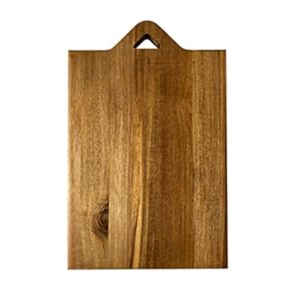 Planche à découper en bois d'acacia de qualité supérieure avec poignée intégrée, planche à découper de cuisine et plateau de service pour légumes et fruits - Product Image 3