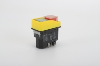 Interruptor de motor LIXIAN 16A 250V IP54 ABS impermeable electromagnético ON-OFF pulsador 2NO Industrial DZ06