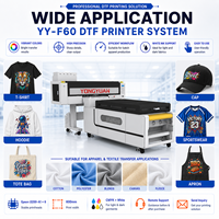 Impresora DTF de Formato Ancho YONGYUAN F60 para Producción de Ropa, Bolsas, Gorras y Prendas Personalizadas en Mezclas de Algodón y Poliéster