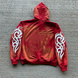 Sudadera con capucha de parche de socorro para hombre superventas en línea/Sudadera con capucha de parche de socorro para hombre de nuevo diseño de alta calidad 100% - Product Image 2