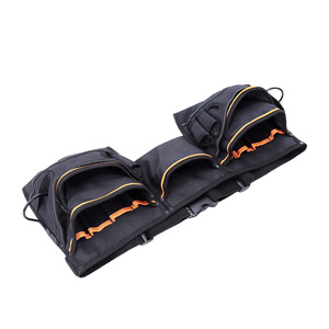 Heavy Duty Oxford Tool Waist Bag 17 Pockets 20 Rivets <strong>Hammer</strong> <strong>Holders</strong> Reflective Hi-Vis Piping | Professional Tool Belt OEM - Product Image 4
