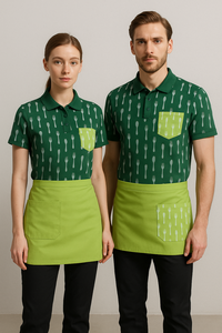 Camisetas Polo de Poliéster Suave de Primera Calidad, Uniformes de Manga Corta con Estampado Digital para Personal de Limpieza de Hoteles, Servicio OEM Unisex - Product Image 4