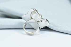 Pink <b>Conch</b> and Opal Sterling Silver Statement <b>Ring</b> for Women - Product Image 2