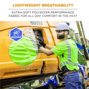 Top Quality Polyester Reflective Apparel Safety Short Sleeve <b>Engineer</b> Workwear <b>T</b> <b>Shirt</b> Security Work Construction Men's <b>T</b>-<b>Shirts</b> - Product Image 4