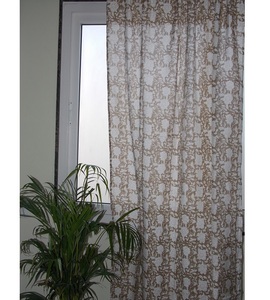 ผ้าม่านผ้าฝ้ายสไตล์โบฮีเมียนที่ได้รับแรงบันดาลใจจากบ้านไร่แบบทันสมัยไร้กาลเวลาม่านกรองแสงตกแต่งบ้าน - Product Image 3