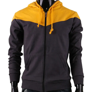 Fabricant de sweats à capuche épais personnalisés pour hommes, pulls streetwear, sweats à capuche surdimensionnés à fermeture éclair intégrale avec impression en relief - Product Image 6