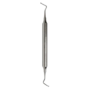 Cuillère endodontique en acier inoxydable certifiée CE ISO pour l'extraction dentaire # Instruments chirurgicaux manuels à double extrémité de 32 L avec source d'alimentation - Product Image 1