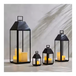 Superior Metal <b>Lanterns</b> Antique Wedding Decoration Candle Holders and Home <b>Decorative</b> <b>Lantern</b> Perfect for Weddings and Christmas - Product Image 2