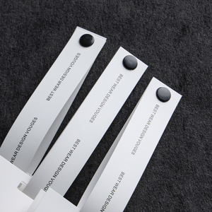 Miễn Phí Thiết Kế Logo Tùy Chỉnh Sang Trọng May Mặc Đu Thẻ Tùy Chỉnh Tên Logo In Giấy Treo Tag Với Chuỗi Cho Quần Áo Nhãn - Product Image 6