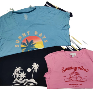 เสื้อยืดผู้หญิงสีน้ำตาลแฟชั่นทันสมัยกำหนดเองสำหรับฤดูร้อนสไตล์ลำลองผ้าฝ้าย100% ส่วนบุคคลสั้นคุณภาพสูงแห้งเร็ว - Product Image 4