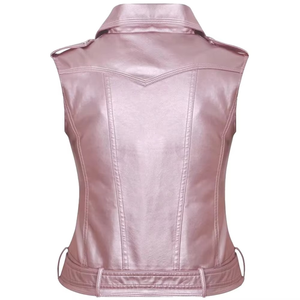 Chaleco de Cuero para Mujer de Alta Calidad en Venta al por Mayor con Talla Personalizada, Nuevo Diseño, Precio Económico - Product Image 6