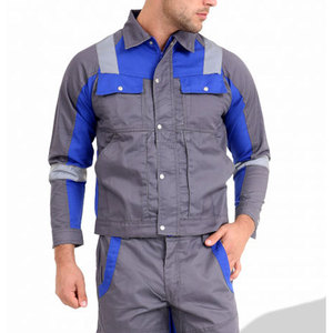 2025 haute qualité respirant imperméable coton FR sécurité vêtements de travail uniforme travail combinaison pour hommes - Product Image 5