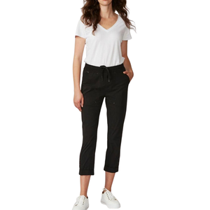 กางเกง Capri Active สำหรับผู้หญิง ทรงยืดหยุ่น ใส่ออกกำลังกาย น้ำหนักเบา เหมาะสำหรับการฝึกซ้อม ยิม ชุดลำลอง ชุดกีฬา ผลิตตามสั่ง - Product Image 2