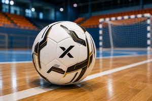 Ballons de football personnalisés X pour l'intérieur |   Blanc Noir Or |   Logo X |   Fabricant OEM ODM |   Qualité de conception haut de gamme | - Product Image 6