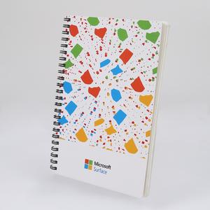 Agenda Atractiva con Encuadernación en Espiral Microsoft (WIRO) Tamaño A5, Papel de 80 g/m², 192 Páginas, Regalos Corporativos, Material Escolar y de Oficina - Product Image 1