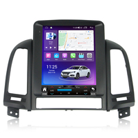 MEKEDE-Reproductor de audio TS para coche, Radio con Android, wifi, 4G, DVR, DSP, TMPS, compatible con Hyundai Santa Fe 2006-2012