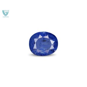 Zafiro Azul de 3.29 Quilates, Gema Natural Facetada de Corte Ovalado, Ónix, Aguamarina, Ópalo, Jade, Gemas en Forma de Pera de 8 mm de Altura - Product Image 1