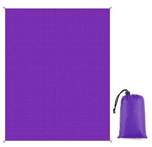 Esterilla de playa plegable, portátil, a prueba de arena y humedad, para acampar al aire libre - Product Image 3