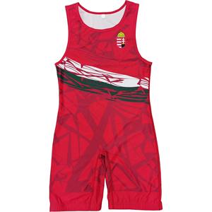 Nouveaux justaucorps de lutte personnalisés pour hommes 2025 avec un design de sublimation intégral pour les compétitions internationales - Product Image 3