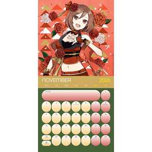 Calendario de Escritorio Hatsune Miku 2026, Calendario de Adviento de Madera y Papel, Planificador Impreso con Funciones de Exhibición - Product Image 1