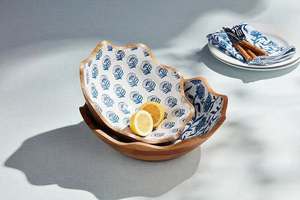 Cuencos de Madera para Servir Ensaladas, Pulidos a Mano, Color Natural, para Pasta, Fideos, Comida, Madera de Mango, Tamaños Personalizados Disponibles - Product Image 4