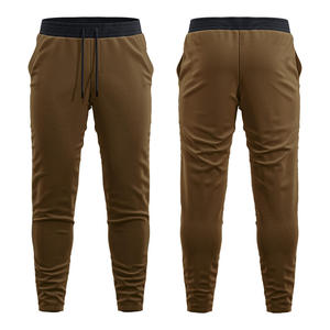 Pantalon de survêtement vintage pour homme, taille élastique, style streetwear, pantalon de jogging, devant plat, poches latérales, léger, droit, respirant - Product Image 6