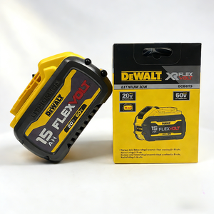 Paquete de Baterías de Iones de Litio de Alta Capacidad de 15 Ah para Herramientas Eléctricas Inalámbricas Dewalt DCB615 <span class=keywords><strong>FLEXVOLT</strong></span> 20V <span class=keywords><strong>60V</strong></span> MAX, en Existencia - Product Image 1