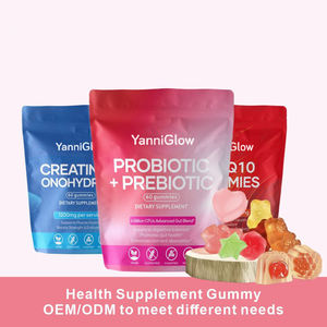 Permen Kunyah Probiotik dan Prebiotik Grosir <span class=keywords><strong>Vitamin</strong></span> untuk Pencernaan Usus Suplemen Kesehatan Usus Permen Gummy - Product Image 6