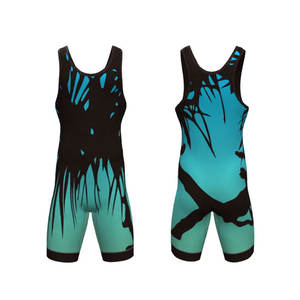 Impression numérique Hommes Lutte Singlet Meilleur Design Vente Chaude Top Tendance Pas Cher Taux Respirant Lutte Singlet Avec Les Meilleures Choses - Product Image 2