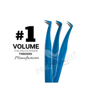 Pinzas Profesionales para Artistas de Pestañas, Herramientas de Acero Inoxidable para Extensión de Pestañas, Aislamiento y Volumen, para Salón de Belleza - Product Image 4