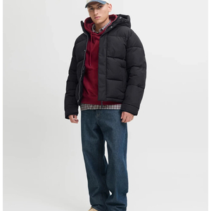 Men's Padded <b>Coat</b> Windproof Down <b>Bubble</b> Jackets Winter Custom Wholesale Custom Warm Wholesale Outerwear Outdoor Puffer Jacket - Product Image 6